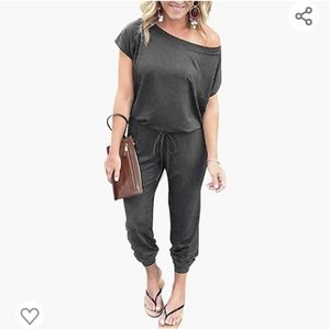 Dark Gray Jumpsuit Brand New!
